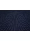 Трикотаж хлопковый с кашемиром и шёлком MAX MARA Тёмно-синий в белую полоску MM H41/4 X40 1102597