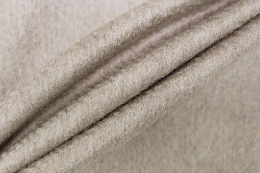 Кашемир пальтовый дабл двустронний MAX MARA Светлый серо-бежевый MM H55/1 DD40 30092516