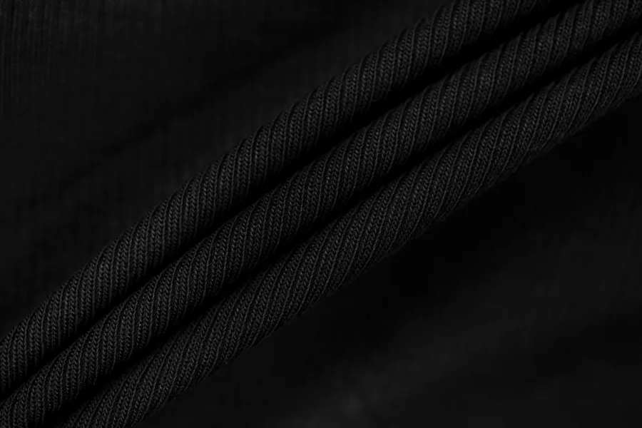 Трикотаж кашкорсе из модала MAX MARA Чёрный MM H40/7  PZ00/2 3102505