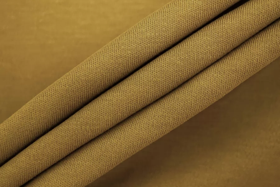 Трикотаж хлопковый MAX MARA Горчичный MM H38/6 Q30 3102506