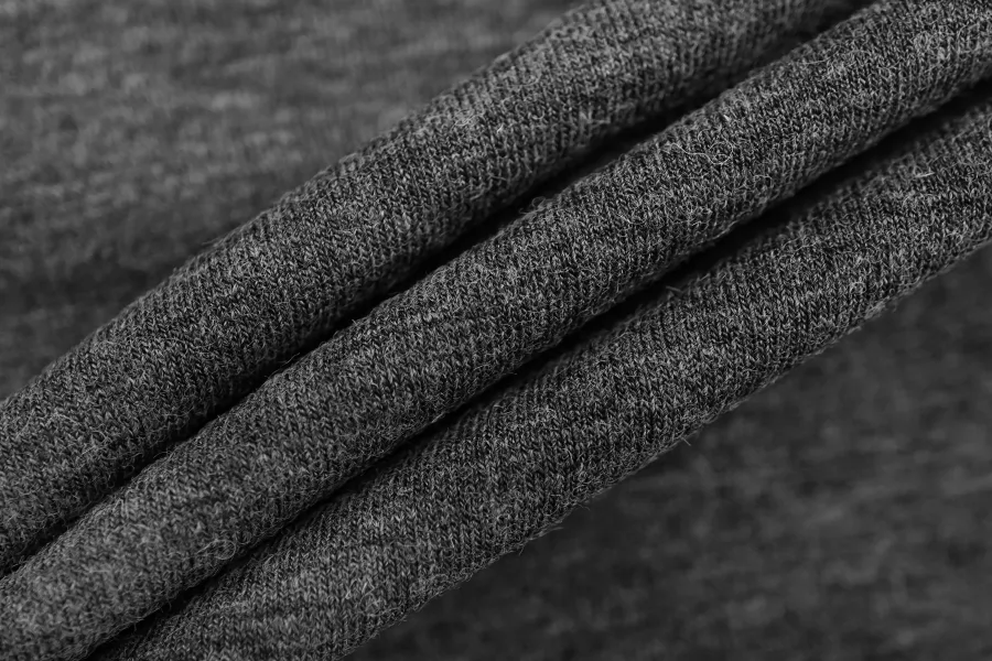 Трикотаж вискозный с шерстью кулирка MAX MARA Серый меланж MM H49/1 V00 3102514