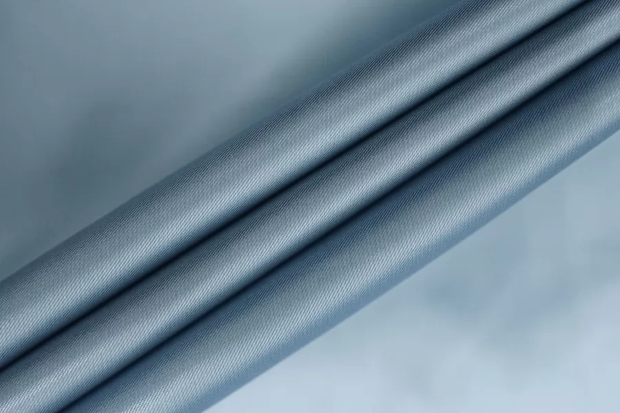 Плащевый нейлон водонепроницаемый MAX MARA Серо-голубой MM H54/1 KK20 3102537