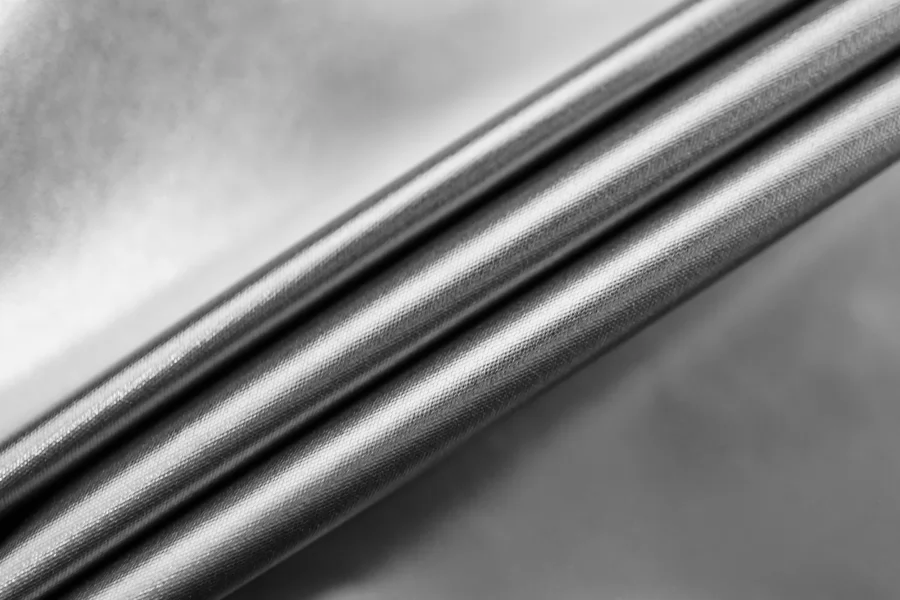 Плащевая ткань водонепроницаемая MAX MARA Серебряная MM H53/4 KK00 3102538