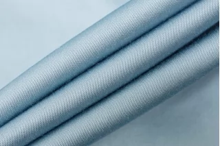 Атлас костюмный хлопковый Приглушенно-голубой FRM H10/9 Е44 11072502