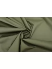 Хлопок рубашечный мерсеризированный Зеленый хаки FRM H4/5 C30 11072503