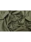 Хлопок рубашечный мерсеризированный Зеленый хаки FRM H4/5 C30 11072503