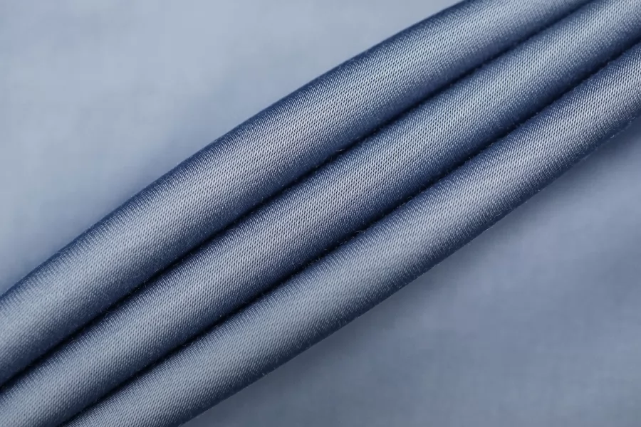 Атлас вискозный плательно-костюмный Дымчато-голубой FRM H22/2 J60 11072507