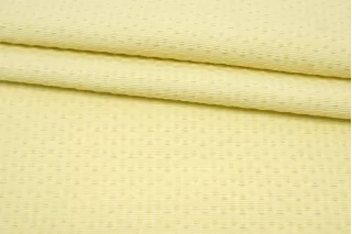 Хлопковый репс костюмный фактурный Бледно-лимонный FRM H10/3 С30 11072509