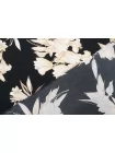 Вискоза креповая плательная Цветы на чёрном SMF H21 H60 15052512