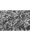 Шёлк с вискозой плательно-блузочный Чёрно-белая рептилия SMF H31 N60 15052521