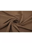 Вискоза со льном рубашечно-плательная Коричневая IDT H22/4 K77 17062513