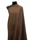 Вискоза со льном рубашечно-плательная Коричневая IDT H22/4 K77 17062513