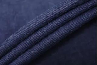Хлопок костюмный варёный Тёмно-синий IDT H10/5 D40 17062514