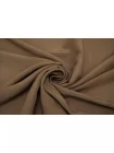 Вискоза со льном рубашечно-плательная Коричневая IDT H22/4 K77 17062532