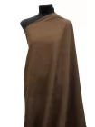Вискоза со льном рубашечно-плательная Коричневая IDT H22/4 K77 17062532