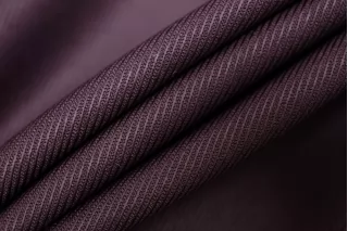 Костюмно-плательная шерсть Тёмно-сливовая BL H59/2 HH50 18032564