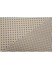 Жаккард хлопковый костюмно-плательный Серо-бежевые ромбы BL H34/3 M50 18032572