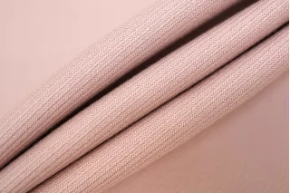 Костюмный хлопок дабл Пудрово-розовый BNC H10/6 E50 21052502