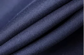 Шёлк-стрейч плательно-блузочный мокрый Тёмно-синий BNC Н29/4 M30 21052513