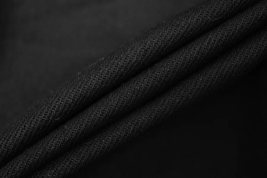 ОТРЕЗ 1,3 М Джинса хлопковая стрейч Черная FRM (30) 29062552-1