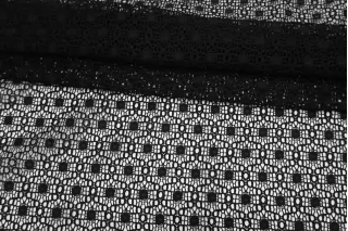 Гипюр стрейч Черный FRM H35 O22 29062559