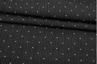 Рубашечный хлопок плюмети Черный в полоску FRM H5 A40 29062569