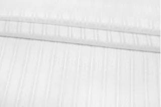 Рубашечный хлопок жаккардовый с мережкой Белый FRM Н4/1 А30 29062574