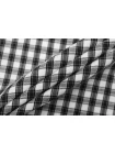 Хлопок рубашечный в клетку Черно-белый FRM H6 B50 29062578