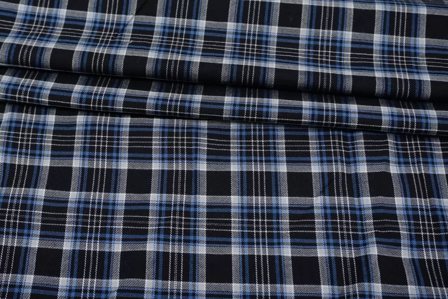 Хлопок рубашечно-плательный Клетка FRM H6 B60 29062580