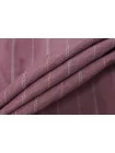 Лён с хлопком костюмно-плательный в полоску Брусничный FRM Н16/2 E00 29062594