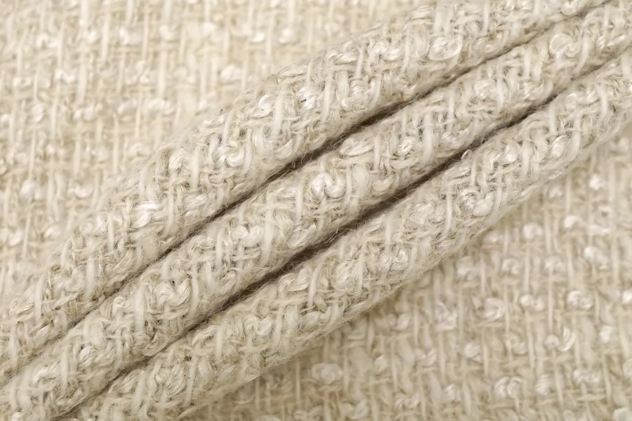 Твид шанель шерстяной Светло-бежевый FRM H68/3 L40 29062598