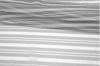 Органза шелковая в полоску Серо-белая BL Н32  O30 30052518