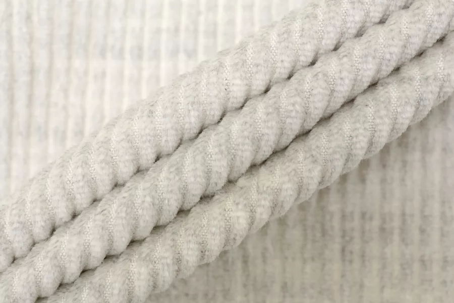 Вельвет хлопковый костюмно-плательный PONTOGLIO Светло-серый меланж BL H18 K10 30052529