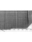 Костюмно-плательная шерсть би-стрейч Чёрно-серая гленчек BL H62 FF20 30052551