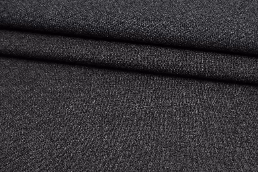  Костюмная шерсть фактурная Графитовая BL H59/6 FF40 30052580