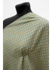 Костюмная шерсть GUCCI Бирюзово-жёлто-коричневая в клетку BL H62 FF40 3062515