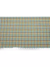 Костюмная шерсть GUCCI Бирюзово-жёлто-коричневая в клетку BL H62 FF40 3062515
