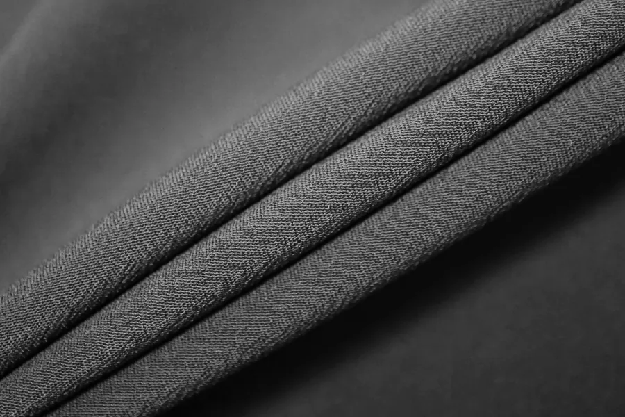 Крепдешин шёлк с ацетатом Серый CVC H30 O50 31052503