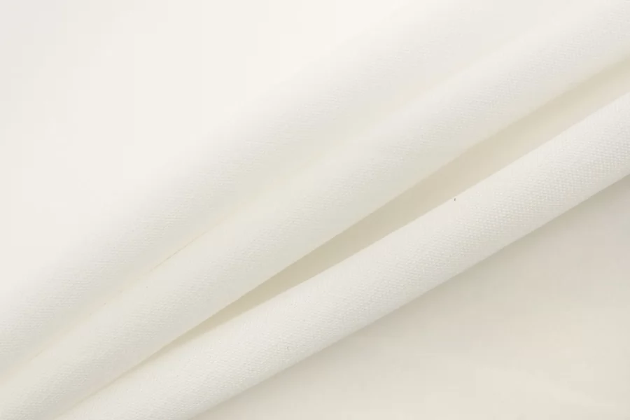 Крепдешин шёлк с ацетатом Молочный CVC H30/5 O40 31052509