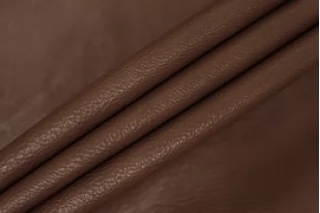 Экокожа на вискозе Коричневая CVC H17/5 LL50  31052525