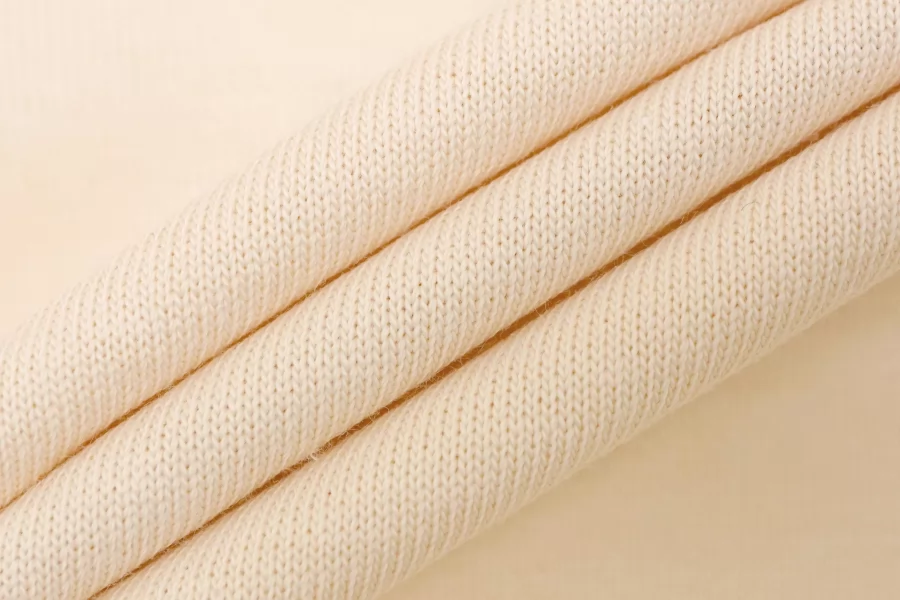 Трикотаж хлопковый кулирка Светлый бежево-персиковый KZ H38/5 Q00 7052504