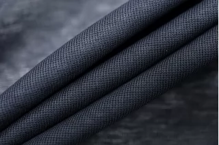 Трикотаж вискозный тонкий Темно-синий KZ H38/3 Q70 7052512