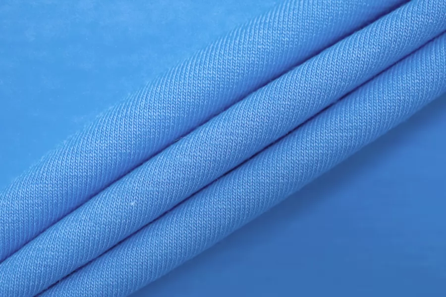 Трикотаж хлопковый кулирка Голубой KZ H38/3 S20 7052514