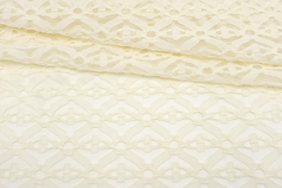 Сетка фактурная MAX MARA Молочно-белая MM Н36/4 i00 14042541