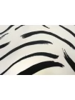 Вискоза креповая MAX MARA Чёрно-молочные полоски MM H00 FF44 14042543
