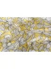 Шифон шёлковый MAX MARA Цветы на жёлтом MM H28/1 N50 14042550