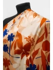 Атласная вискоза плательно-блузочная Max Mara Цветы MM H21/2 i30 14042564