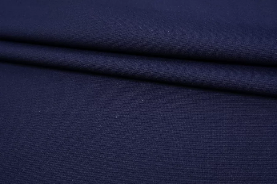 Поливискоза костюмно-плательная MAX MARA Тёмно-синяя MM H63/4 BB40  15042530