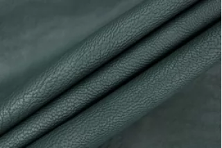 Экокожа на хлопке MAX MARA Тёмно-бирюзовая MM LL60 H17/6 15042558