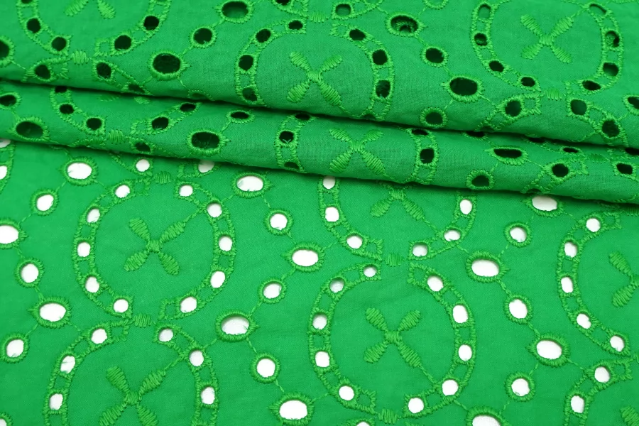 Шитье хлопковое MAX MARA Зелёное MM H3 A22 15042563